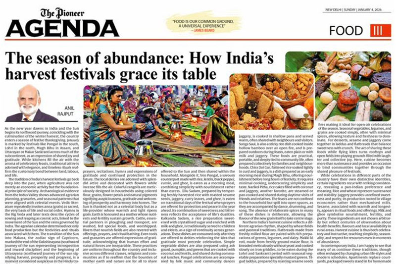 The season of abundance: How India’s harvest festivals grace its table