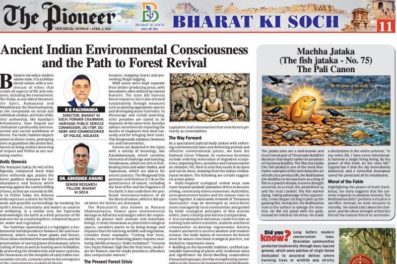 Ancient Indian Environmental Wisdom & Forest Revival