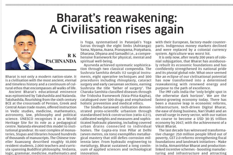 Bharat’s reawakening: A Civilisation rises again