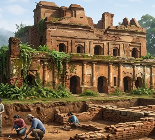 Bhalukpong Fort Ruins